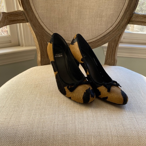 Stuart Weitzman calf hair heels - Picture 2 of 3